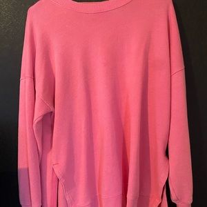 Pink target sweatshirt